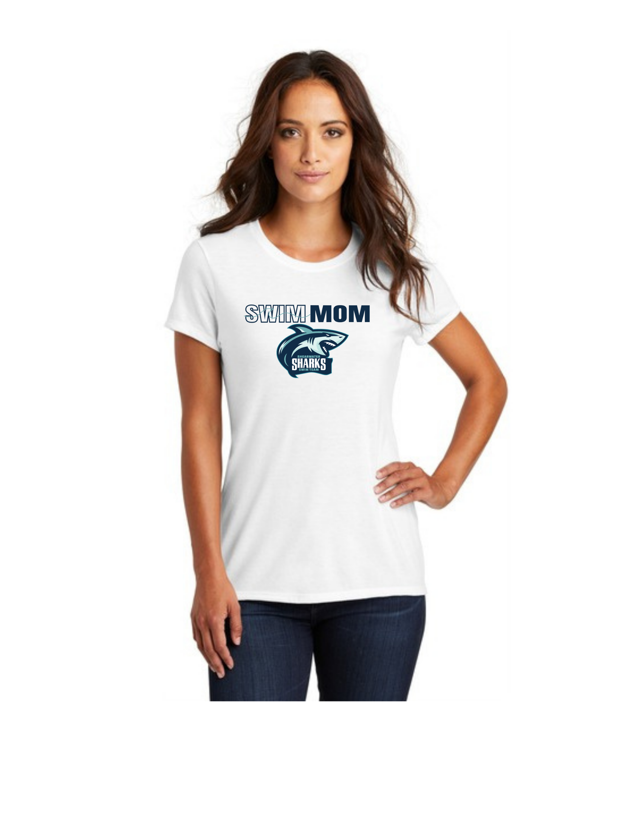 Swim Mom TriBlend Tee - Womens