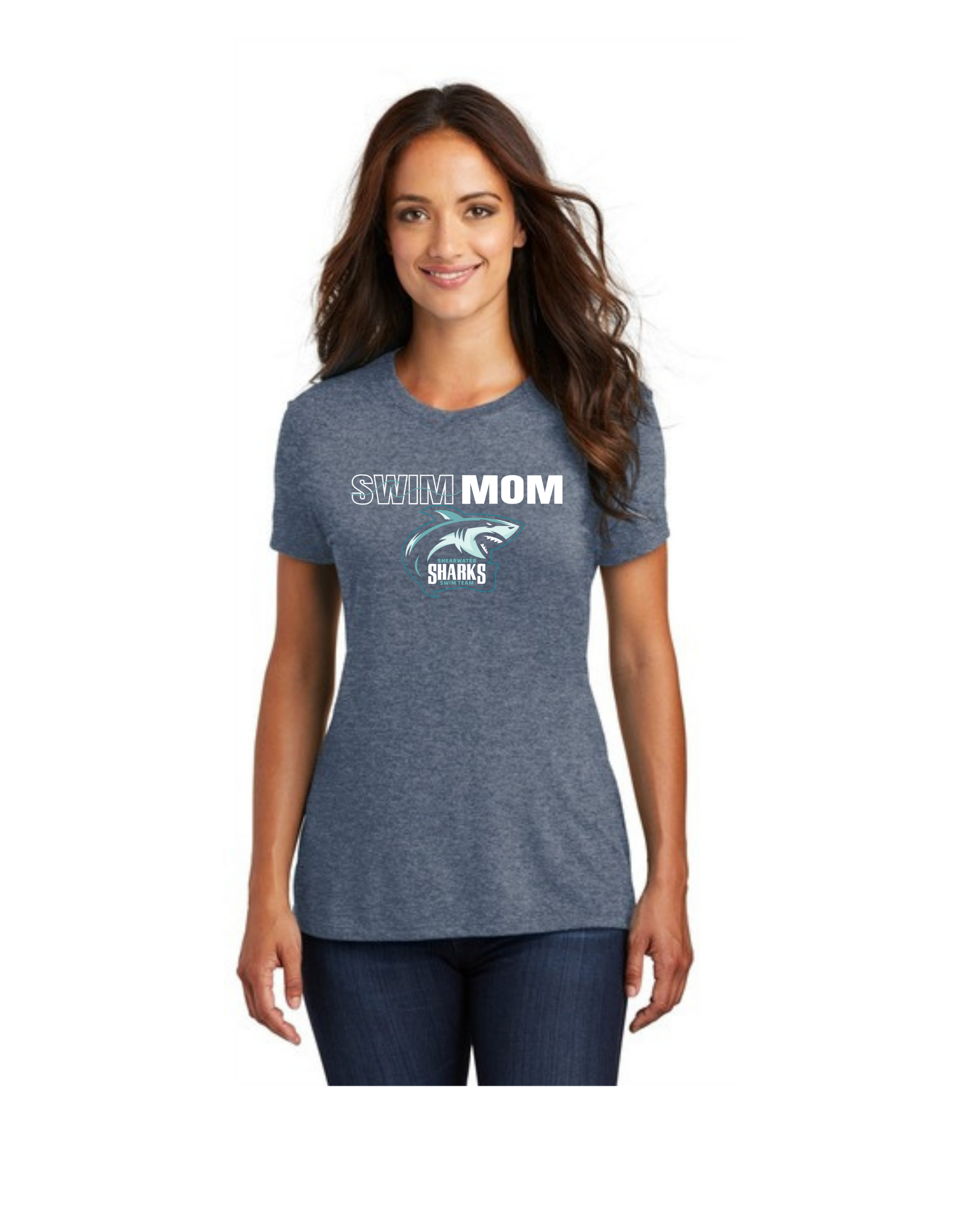Swim Mom TriBlend Tee - Womens