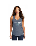 Swim Mom TriBlend Racerback Tank - Womens