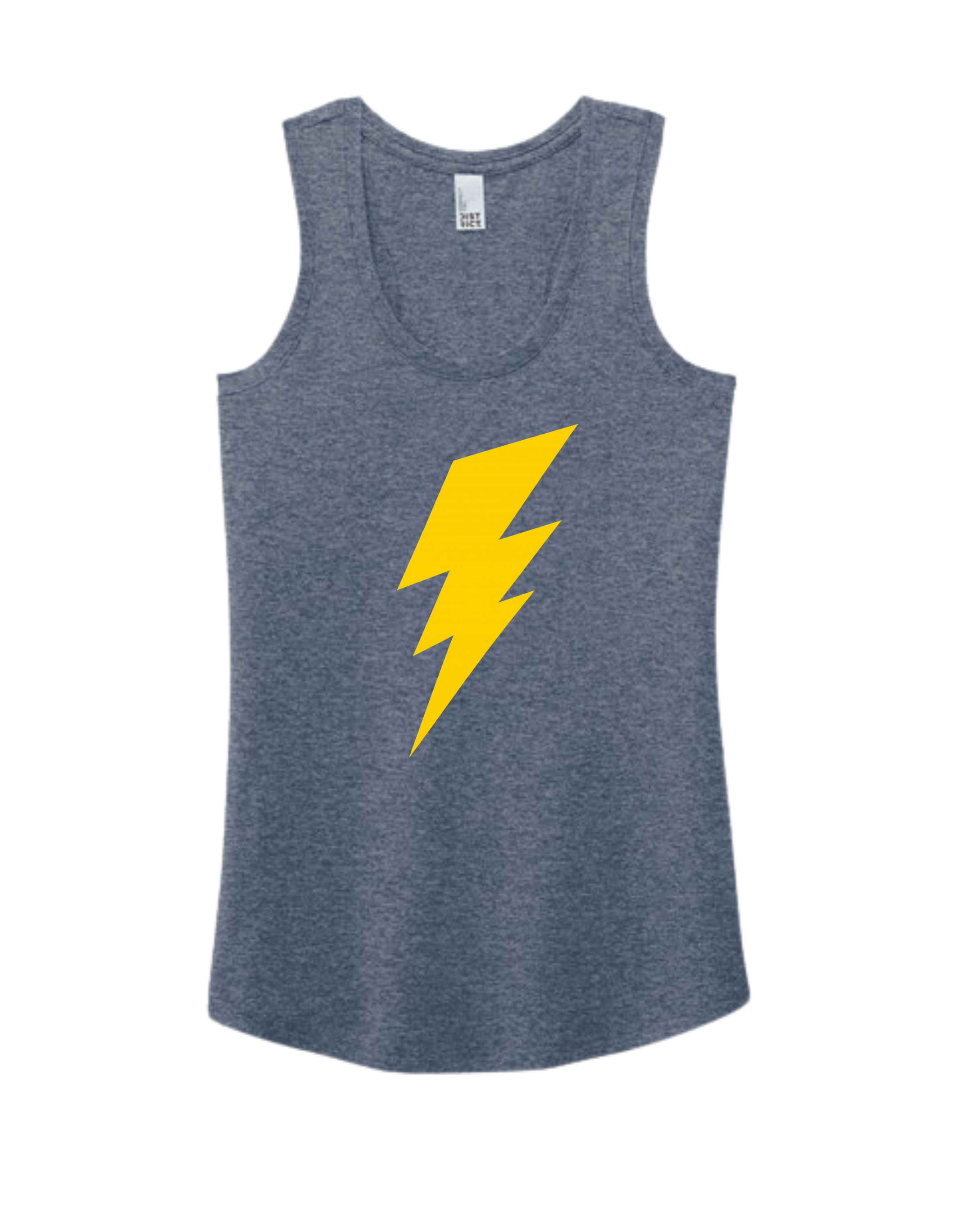 Power Up ⚡ Lightning Bolt TriBlend Racerback Tank