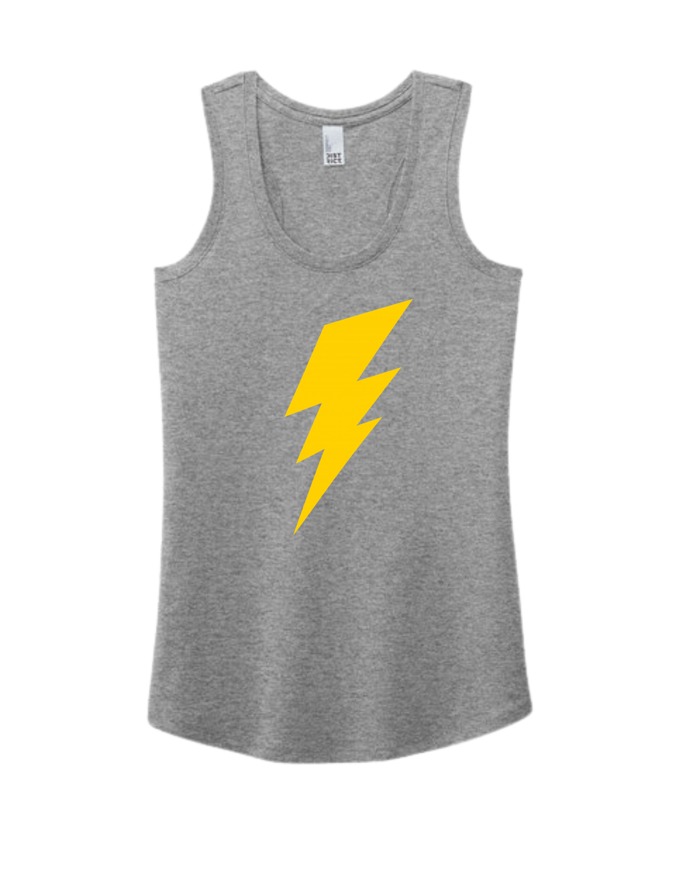 Power Up ⚡ Lightning Bolt TriBlend Racerback Tank