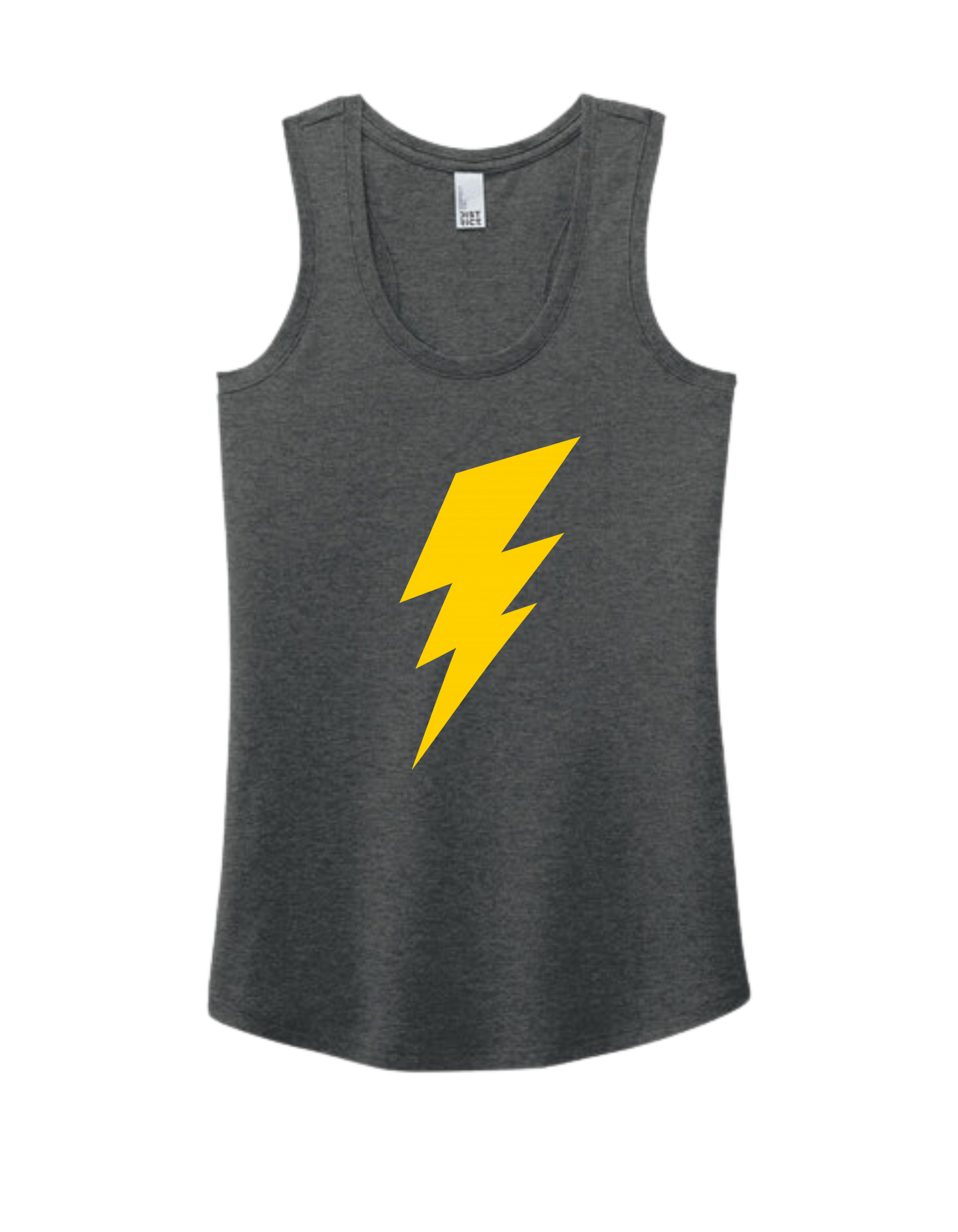 Power Up ⚡ Lightning Bolt TriBlend Racerback Tank