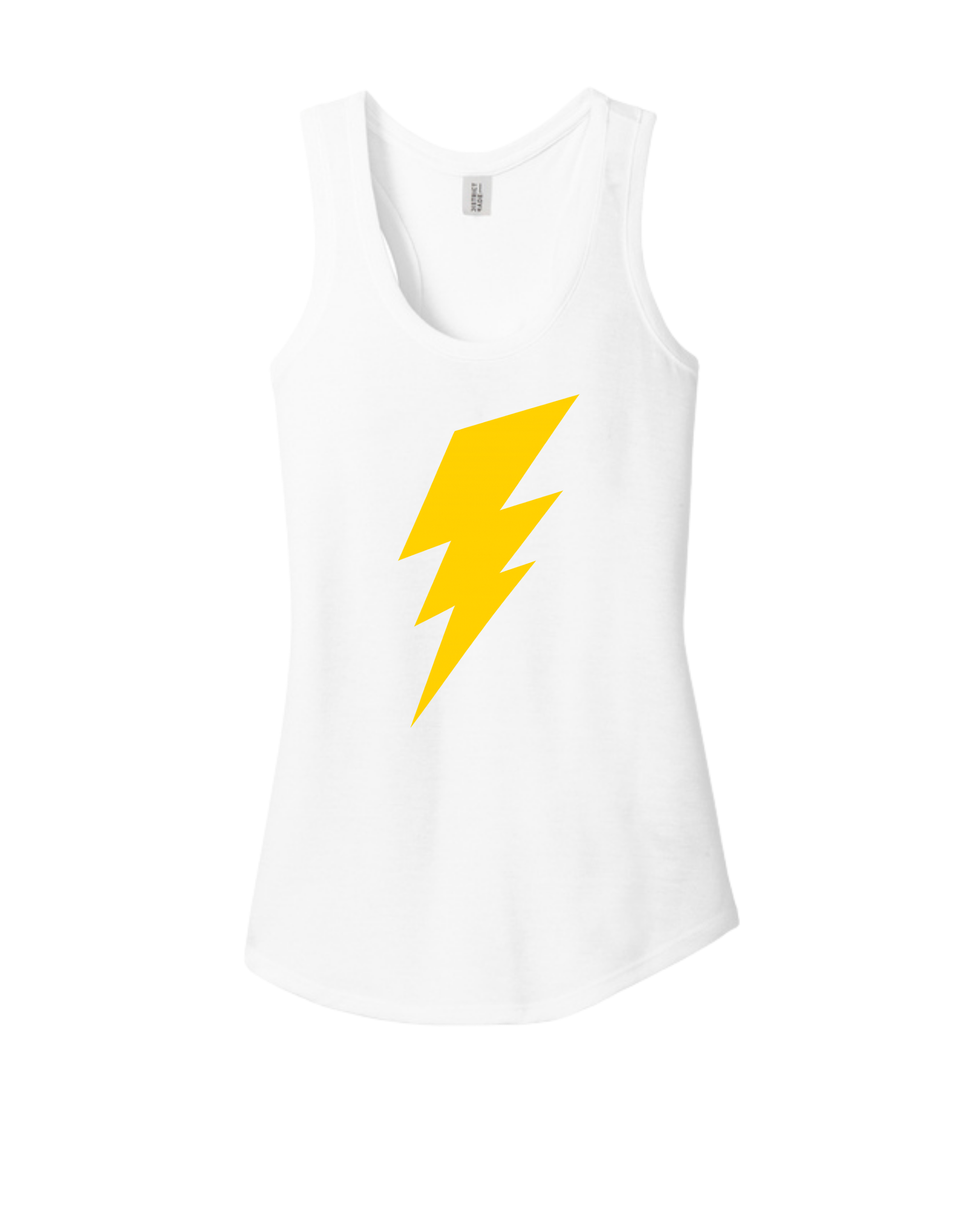Power Up ⚡ Lightning Bolt TriBlend Racerback Tank