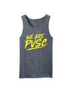 District Mens Tank - Heathered Navy