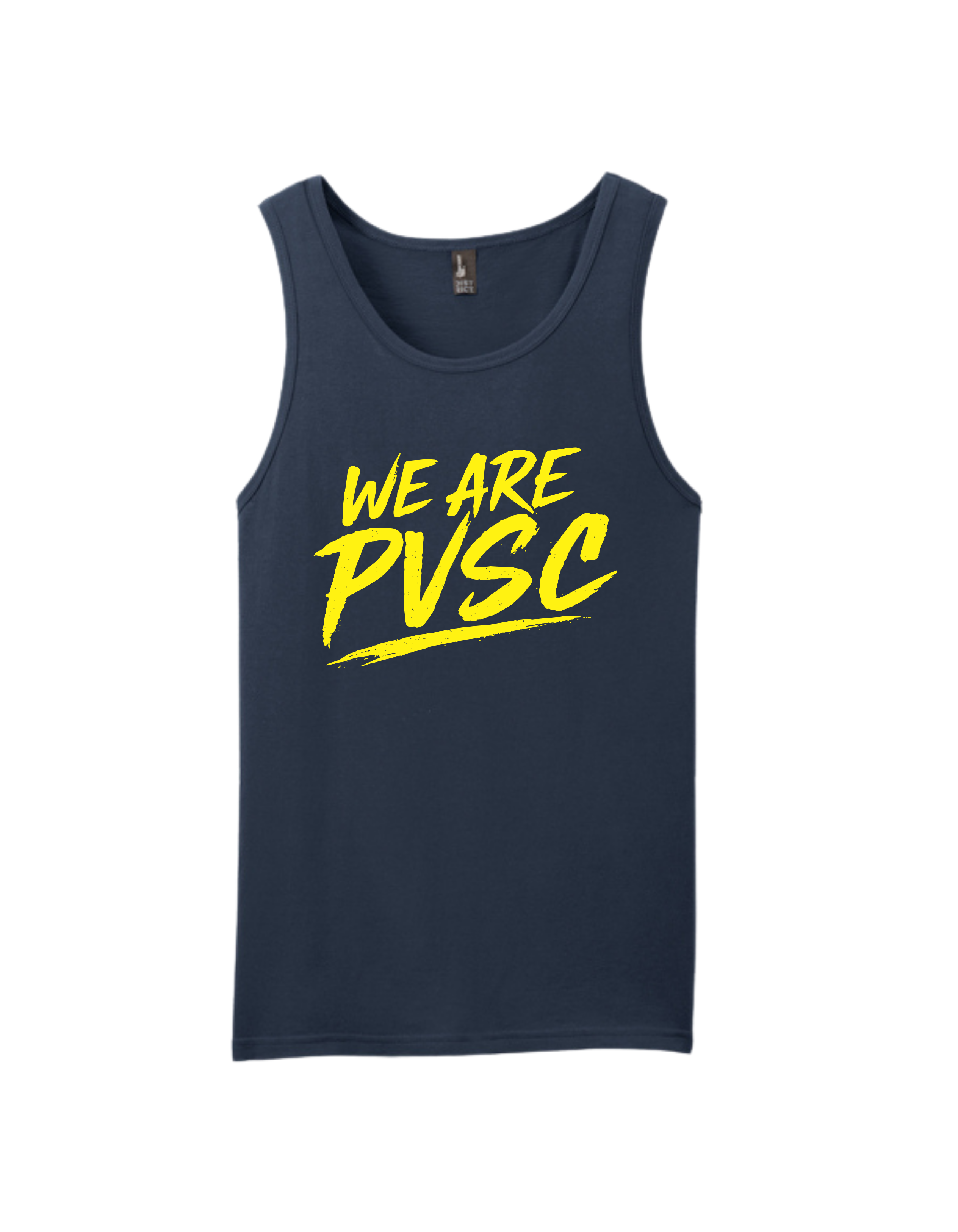 District Mens Tank - New Navy