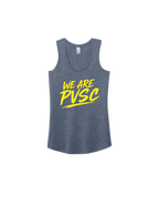 District TriBlend Racerback Tank - Navy Frost
