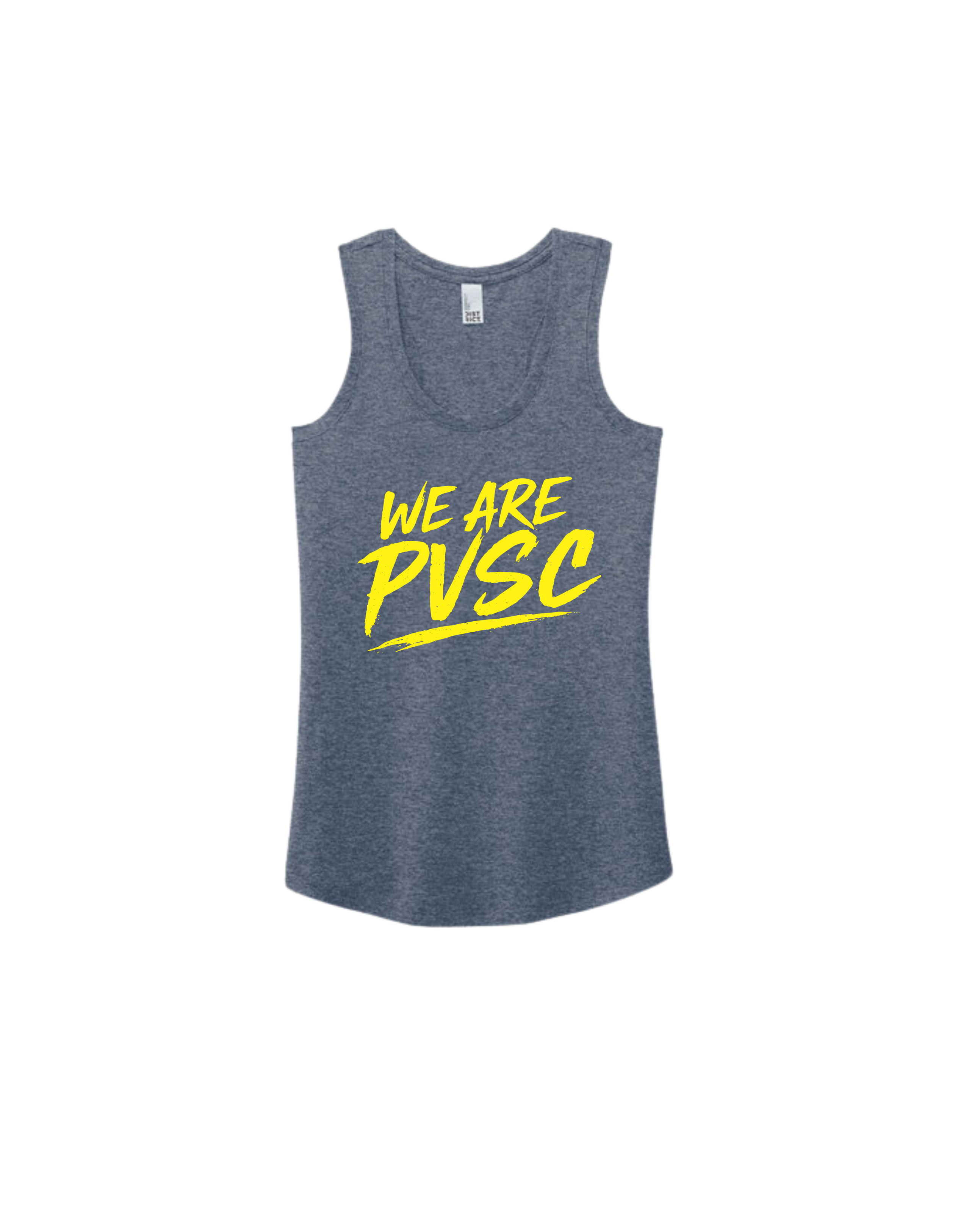 District TriBlend Racerback Tank - Navy Frost