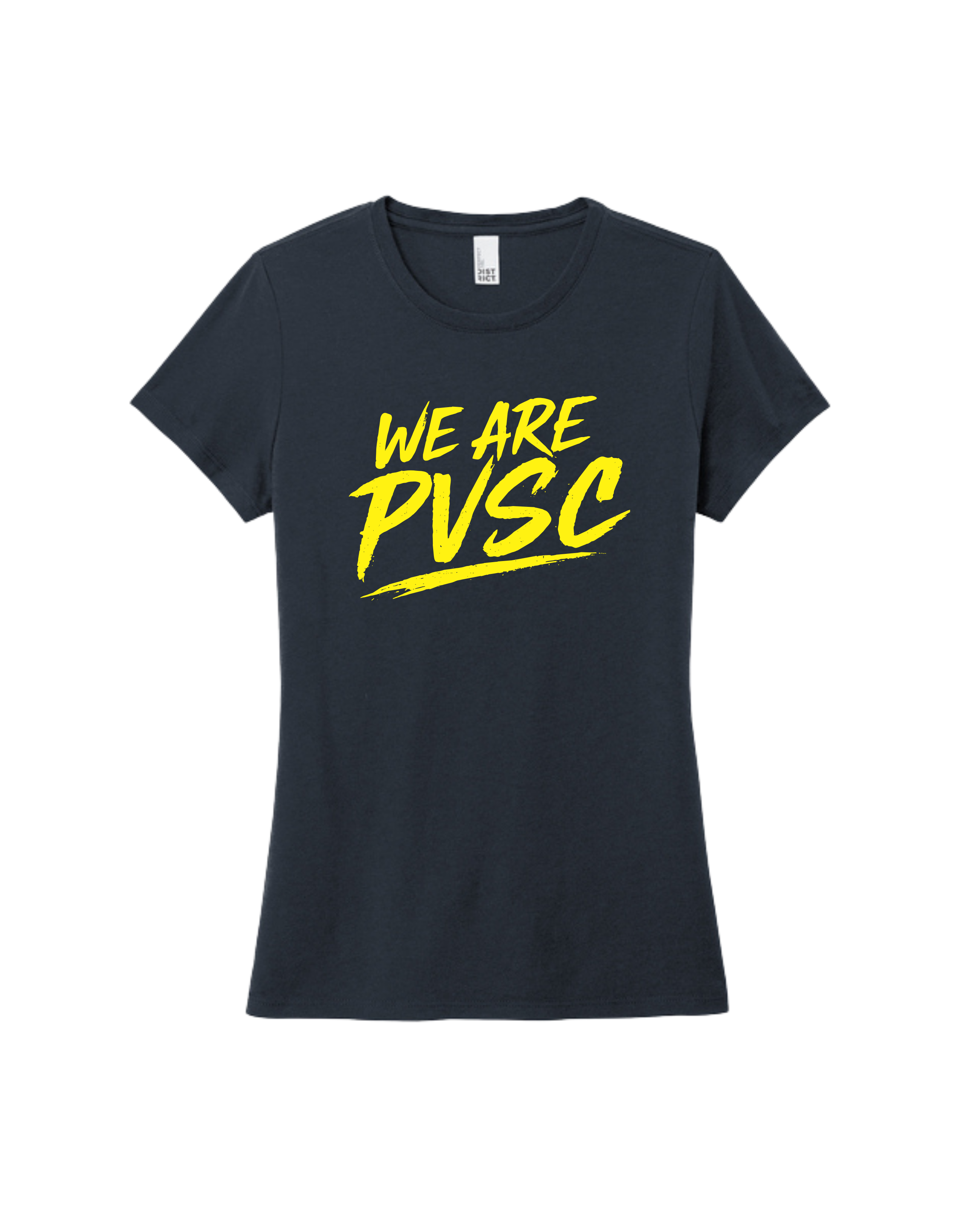 District TriBlend Womens Tee - New Navy