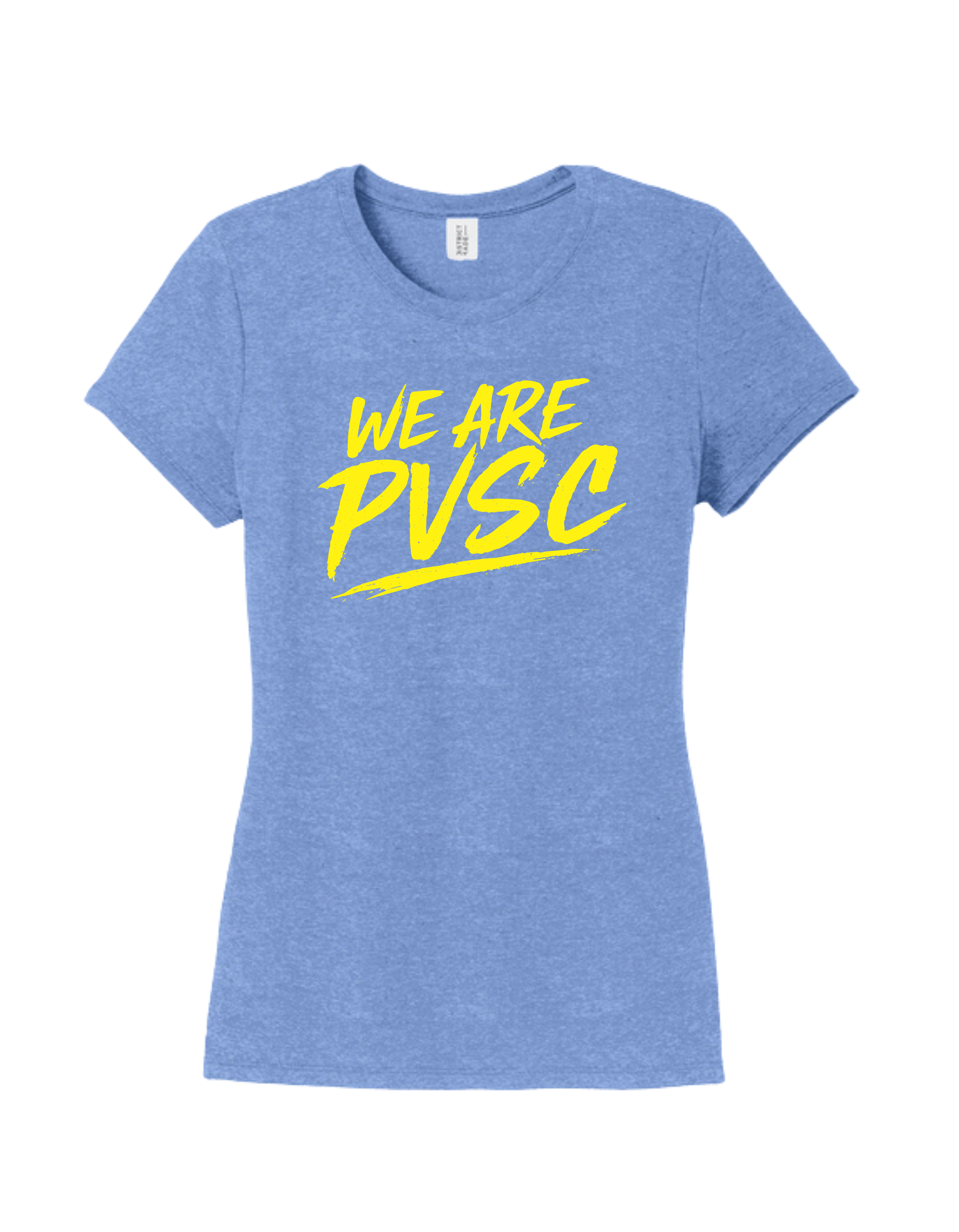 District TriBlend Womens Tee - Maritime Frost