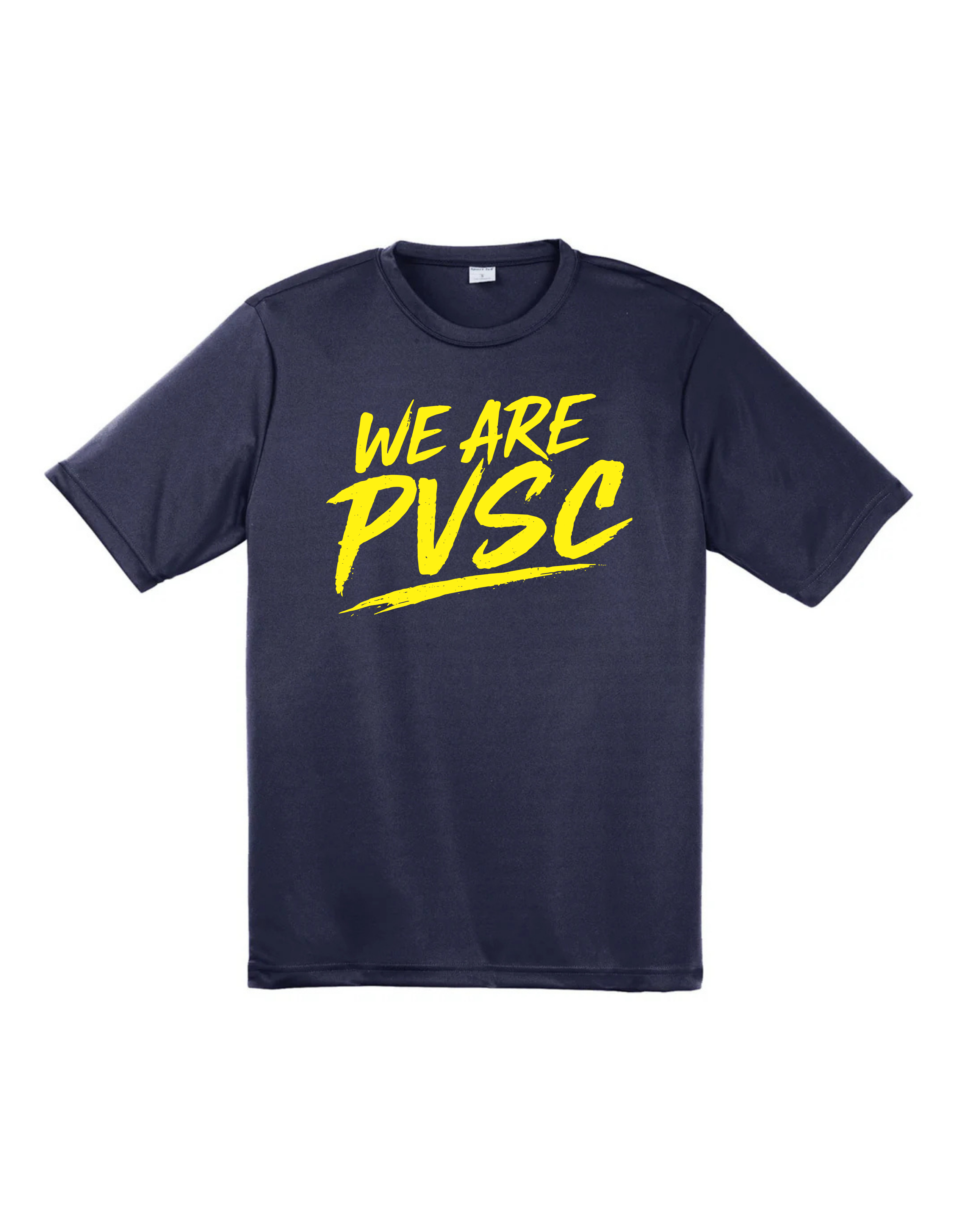 SportTek Moisture Wick Unixex Tee - Navy