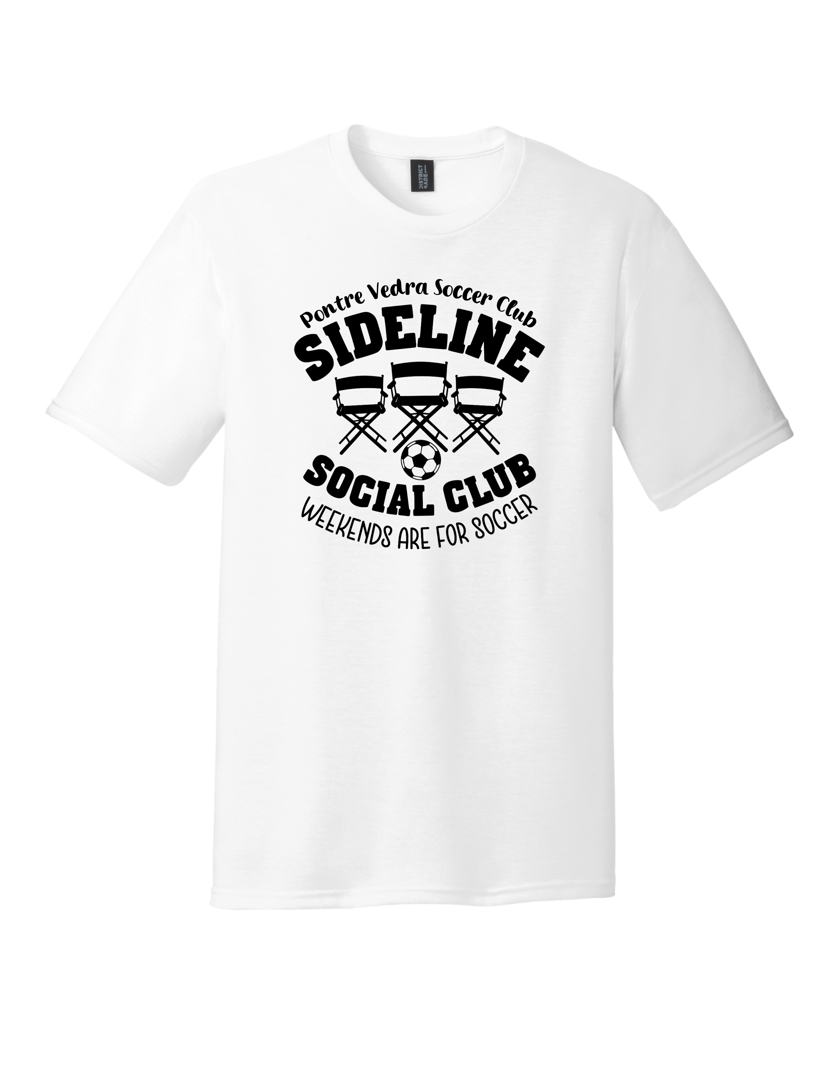 District TriBlend Unisex Tee - White