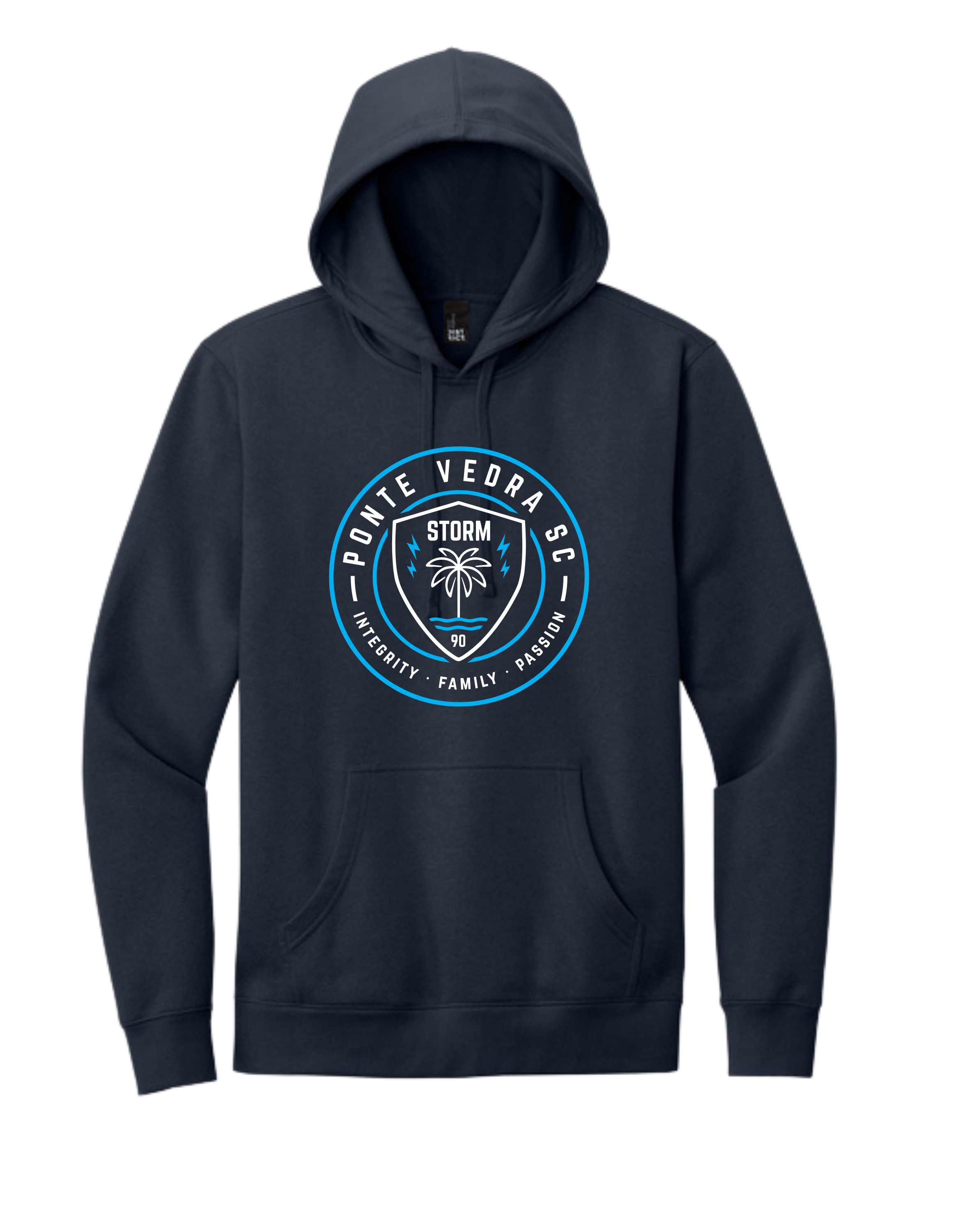 District Fleece Unisex Hoodie - Navy