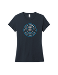 District TriBlend Womens Tee - New Navy