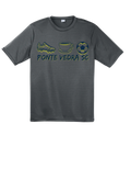 SportTek Moisture Wick Unixex Tee - Iron Grey