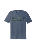 District TriBlend Unisex Tee - Navy Frost