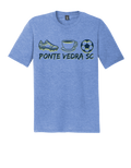 District TriBlend Unisex Tee - Maritime Frost