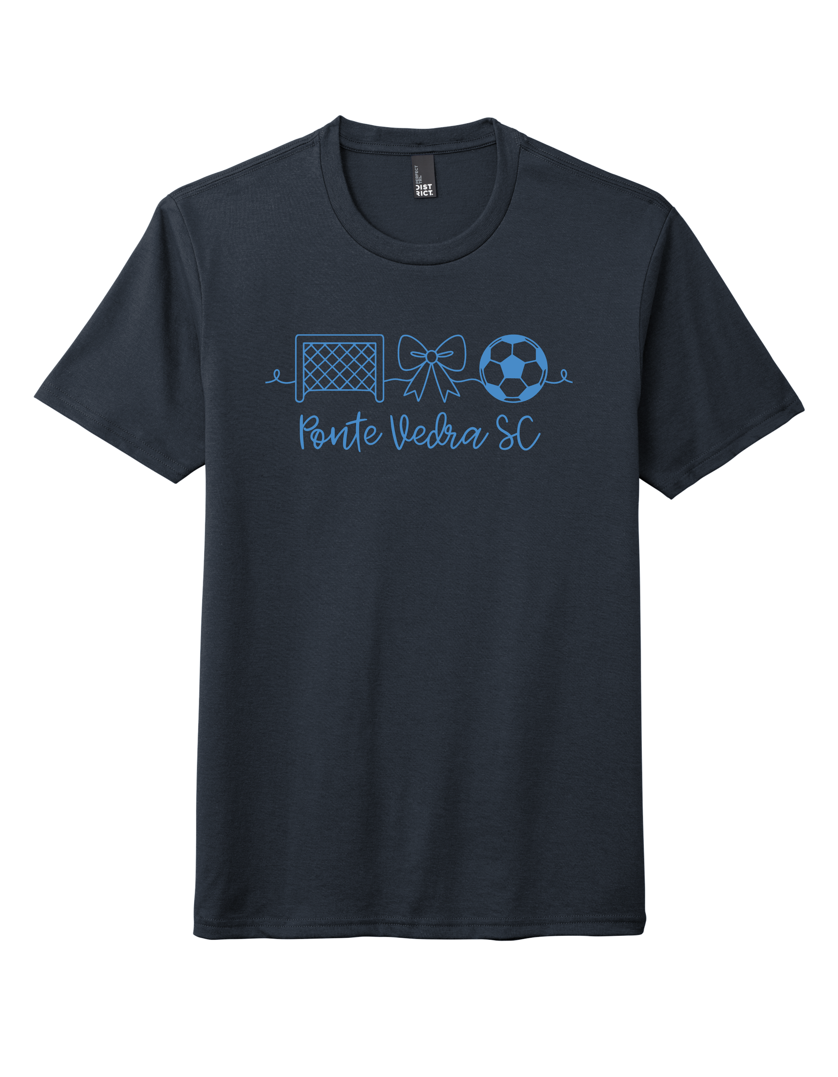 District TriBlend Unisex Tee - New Navy