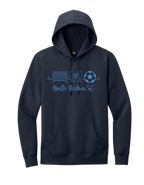 District Fleece Unisex Hoodie - Navy