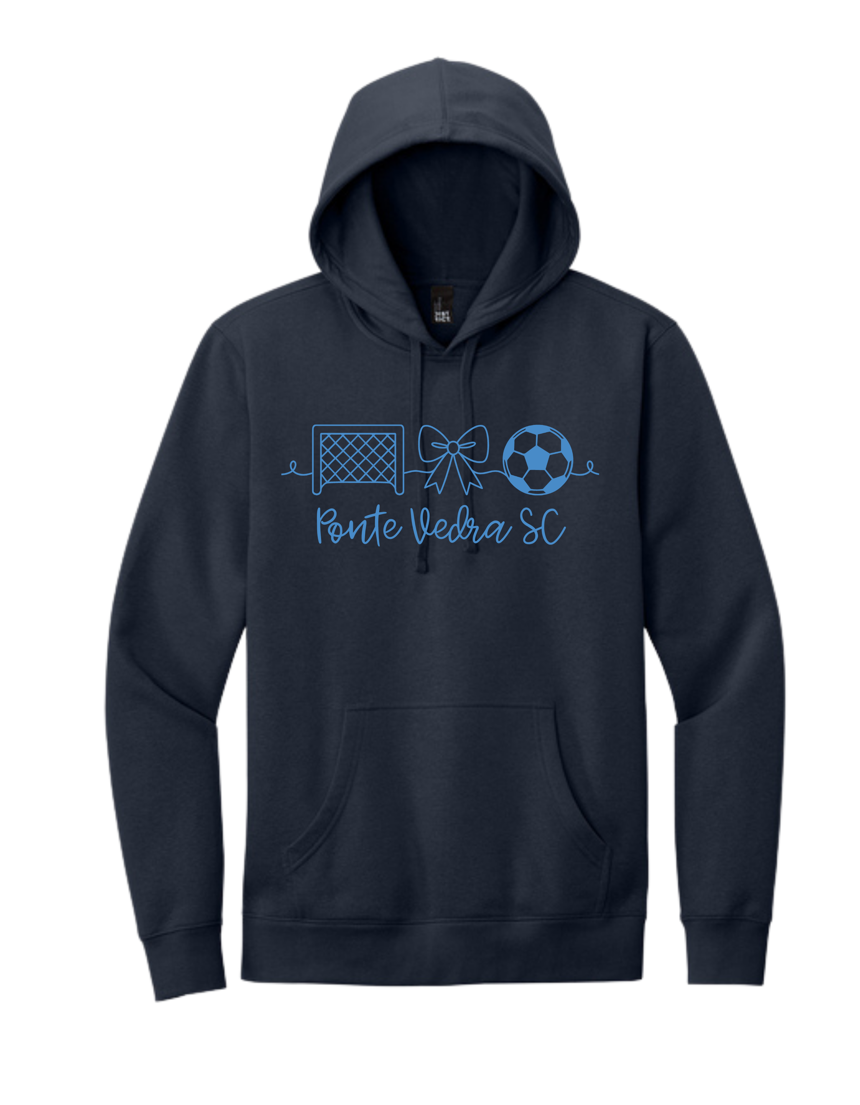 District Fleece Unisex Hoodie - Navy