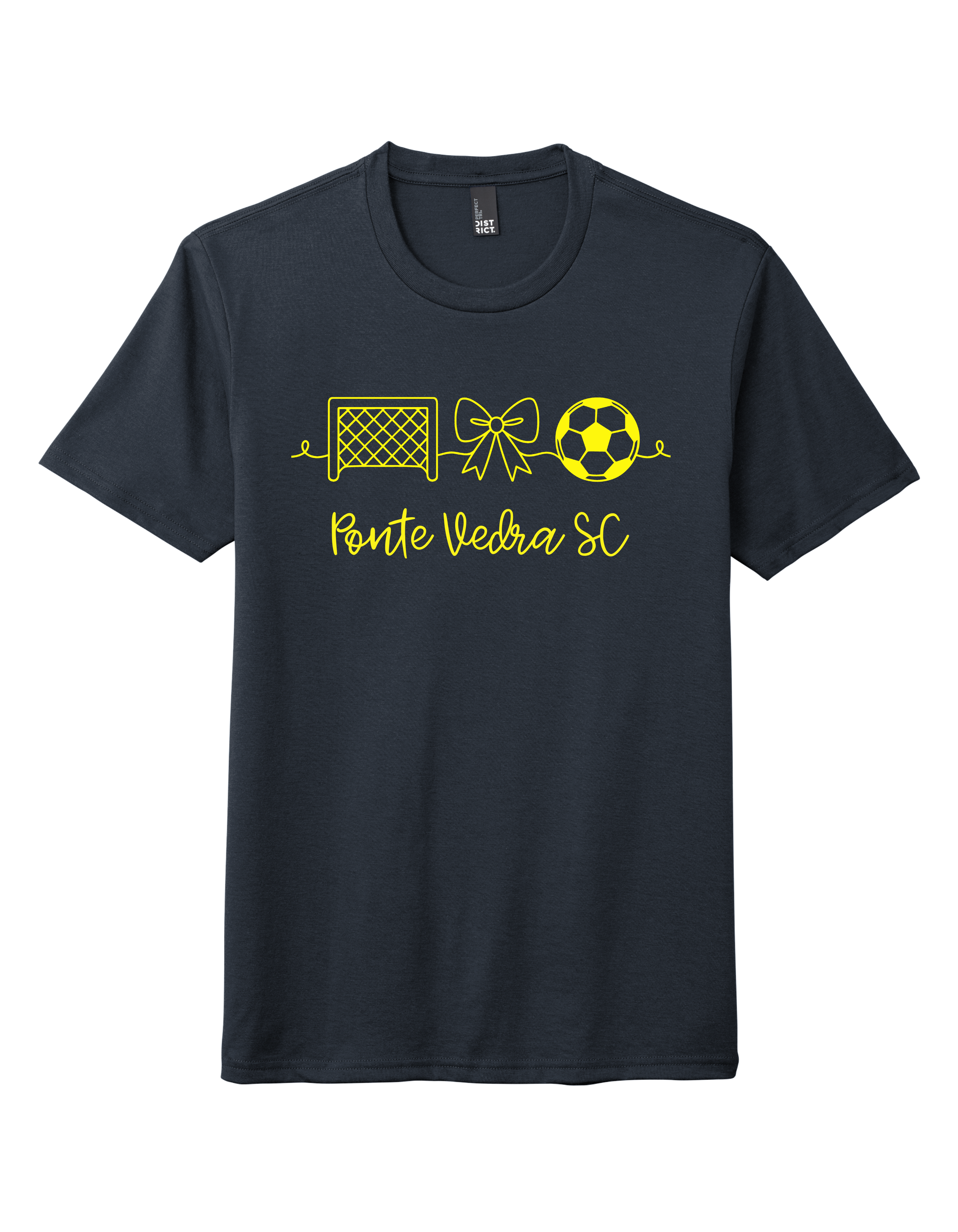 District TriBlend Unisex Tee - New Navy