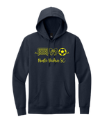 District Fleece Unisex Hoodie - Navy