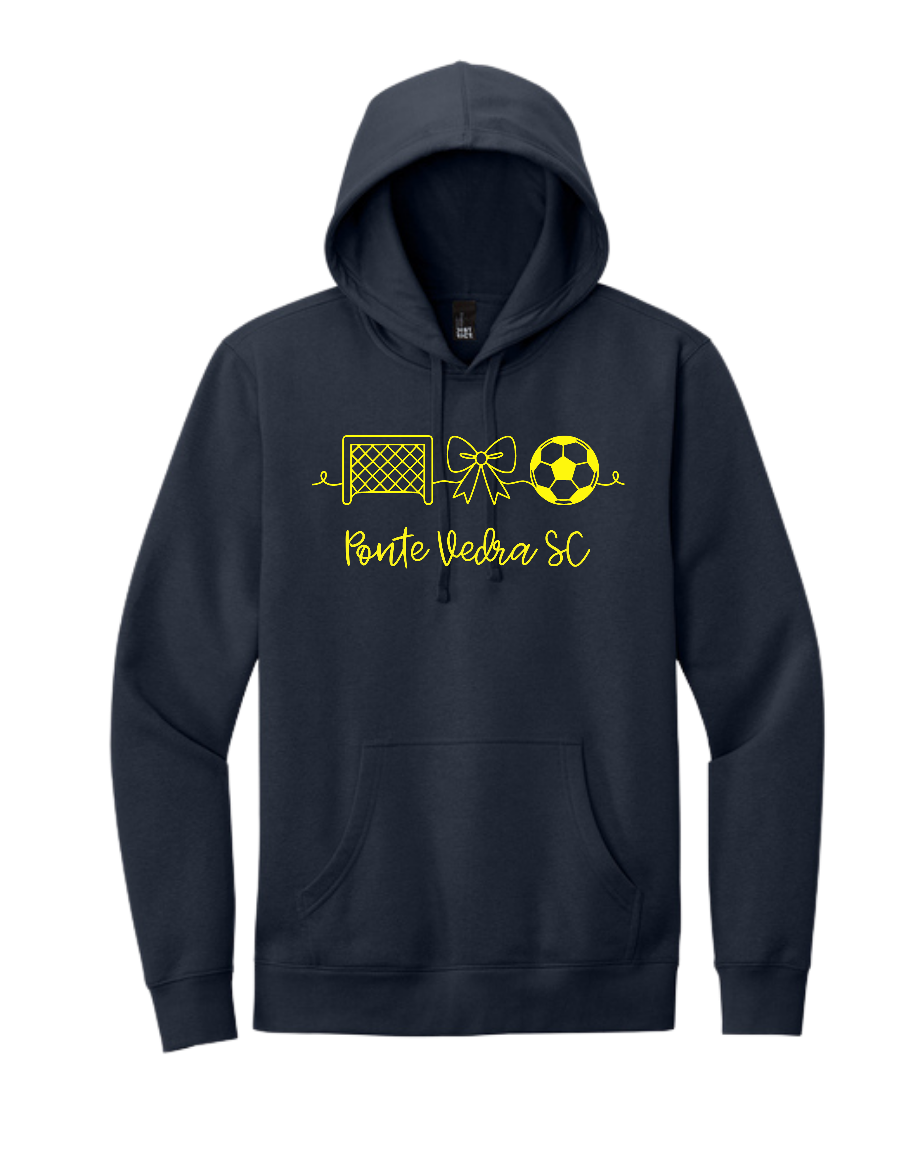 District Fleece Unisex Hoodie - Navy