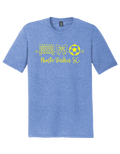 District TriBlend Unisex Tee - Maritime Frost