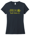 District TriBlend Womens Tee - New Navy