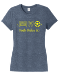 District TriBlend Womens Tee - Navy Frost
