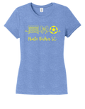 District TriBlend Womens Tee - Maritime Frost