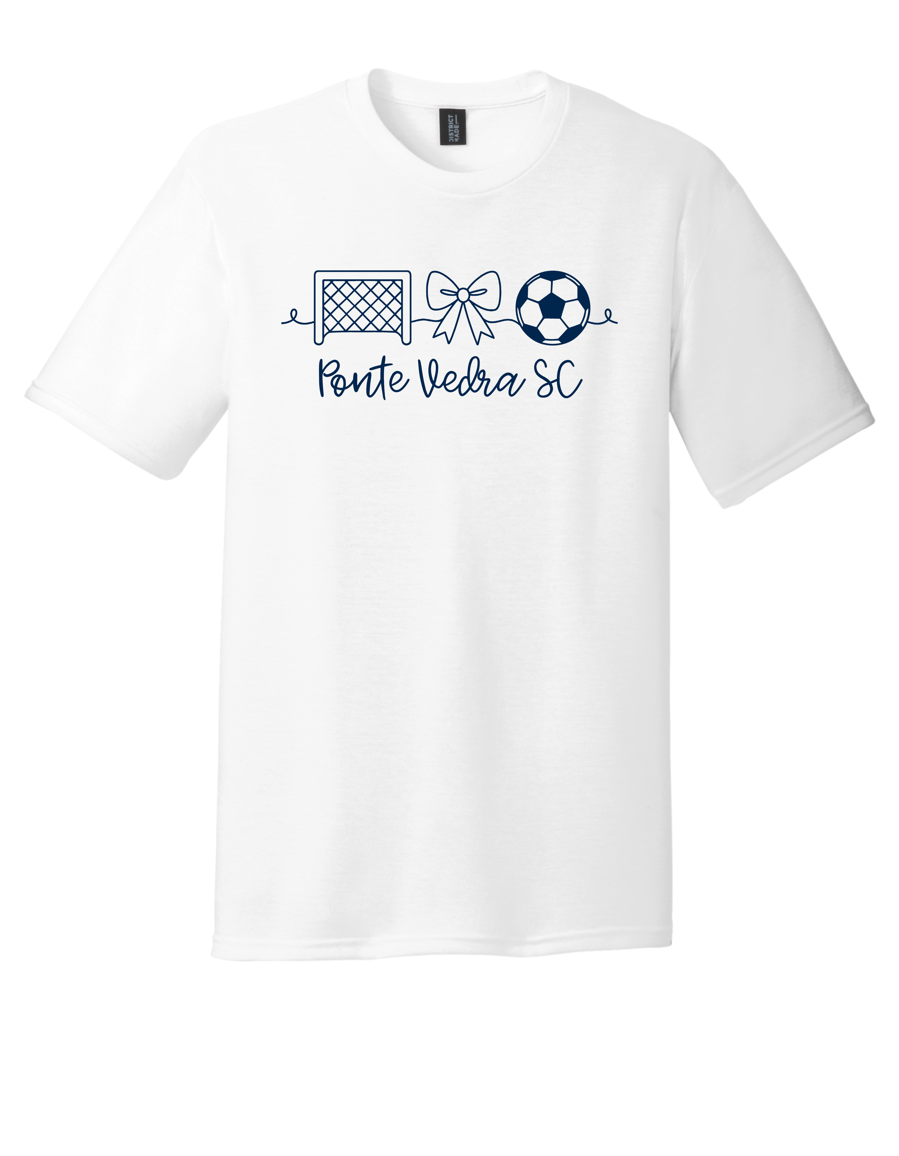 District TriBlend Unisex Tee - White