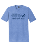 District TriBlend Unisex Tee - Maritime Frost