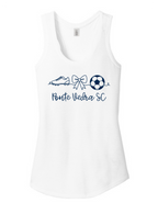 District TriBlend Racerback Tank - White