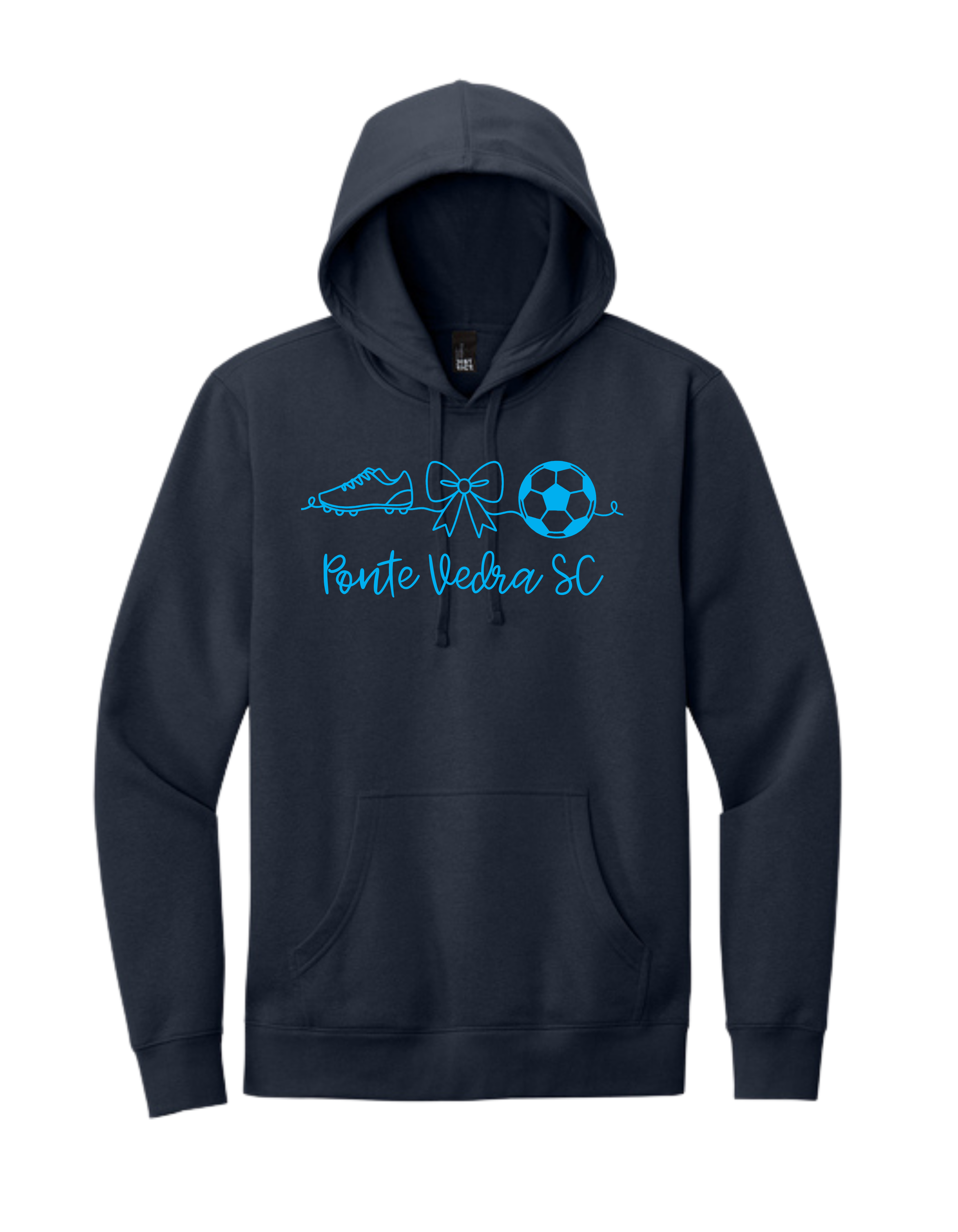 District Fleece Unisex Hoodie - Navy