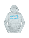 SportTek CamoHex Unisex Hoodie - White