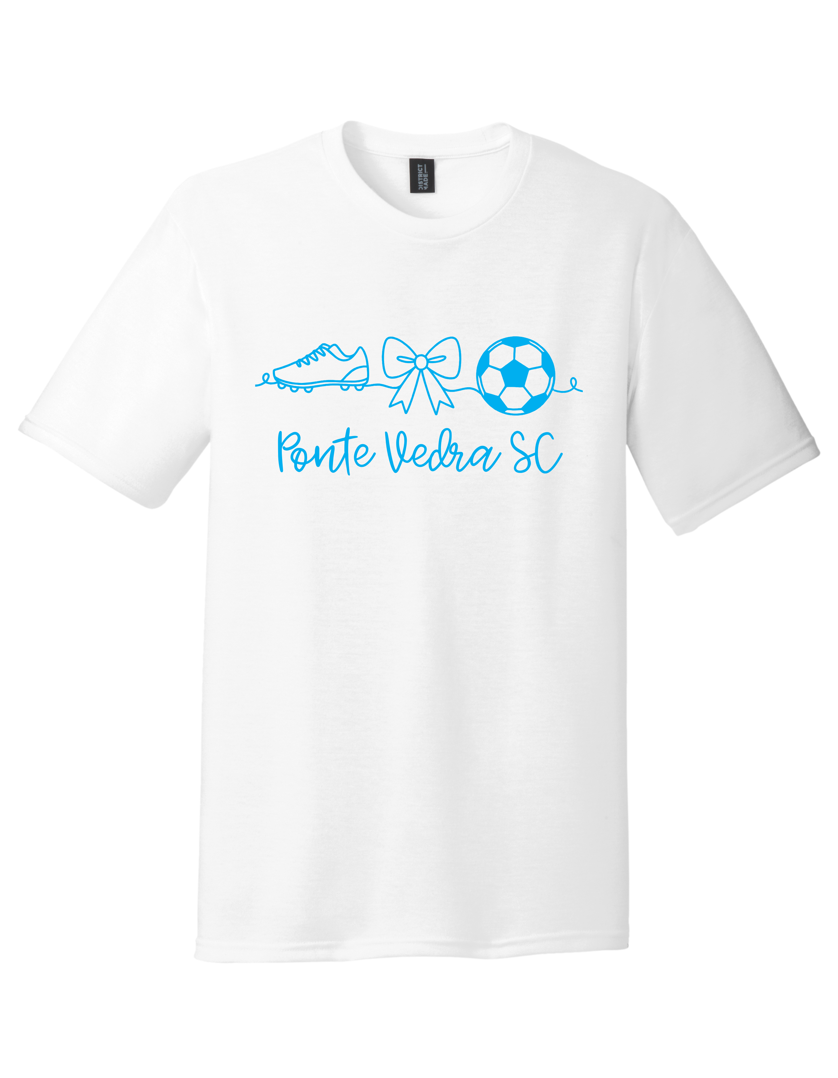 District TriBlend Unisex Tee - White