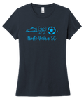 District TriBlend Womens Tee - New Navy