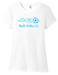 District TriBlend Womens Tee - White