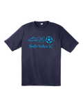 SportTek Moisture Wick Unixex Tee - Navy