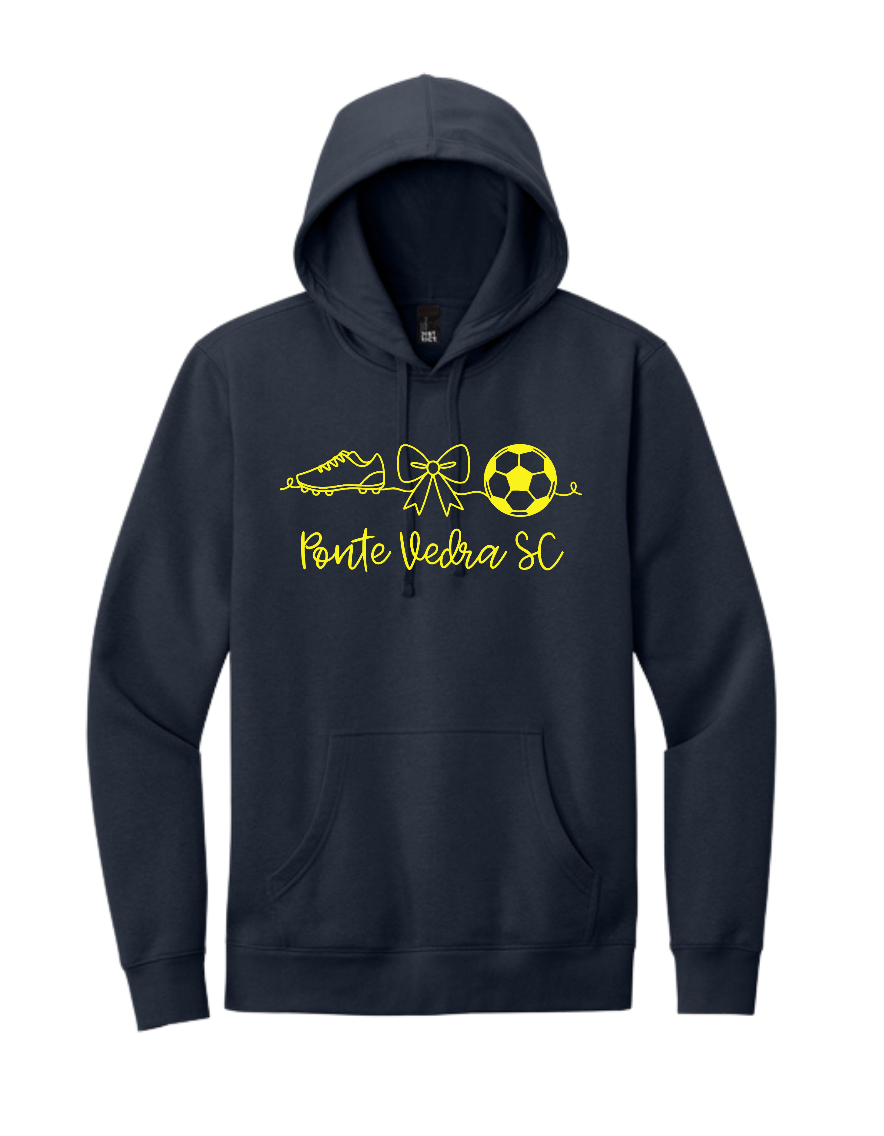 District Fleece Unisex Hoodie - Navy