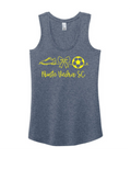 District TriBlend Racerback Tank - Navy Frost