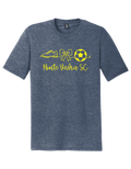District TriBlend Unisex Tee - Navy Frost