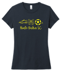 District TriBlend Womens Tee - New Navy