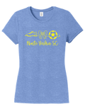 District TriBlend Womens Tee - Maritime Frost