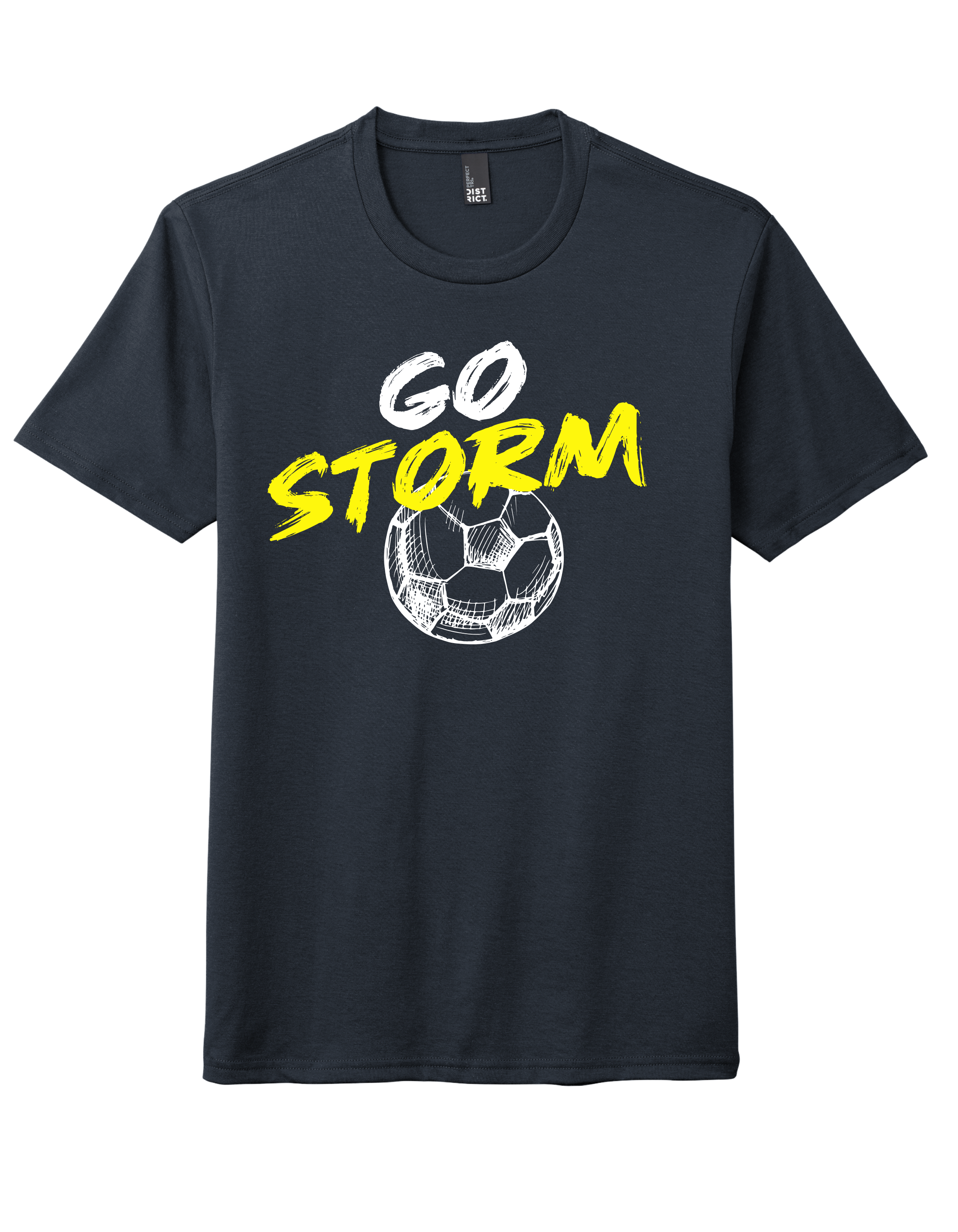 District TriBlend Unisex Tee - New Navy