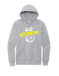 District Fleece Unisex Hoodie - LIght Heather Grey