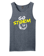 District Mens Tank - Heathered Navy