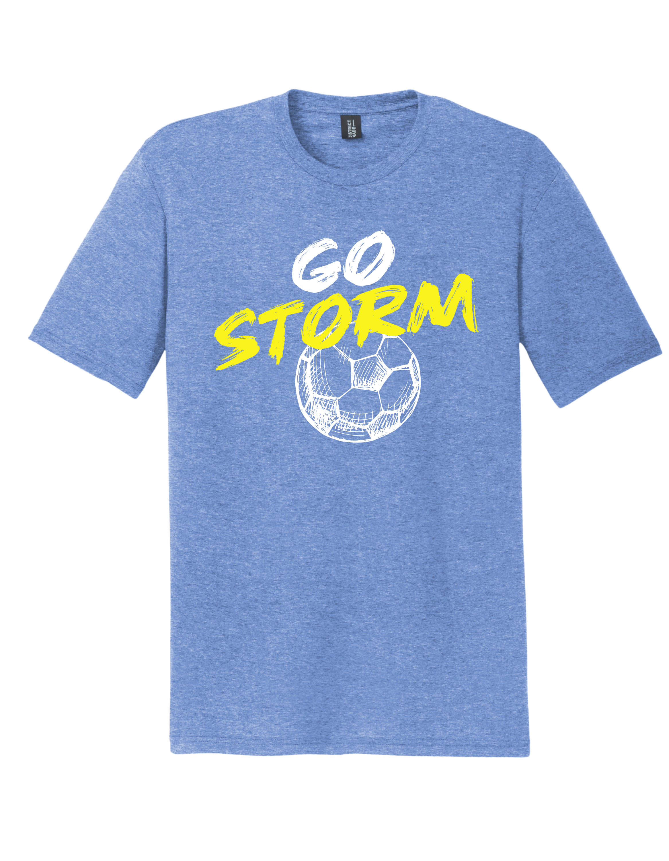 District TriBlend Unisex Tee - Maritime Frost