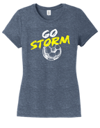 District TriBlend Womens Tee - Navy Frost