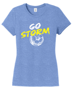 District TriBlend Womens Tee - Maritime Frost